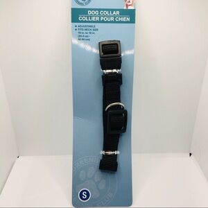 DOG COLLAR BLACK  SZ Small GREAT FOR WALKS!